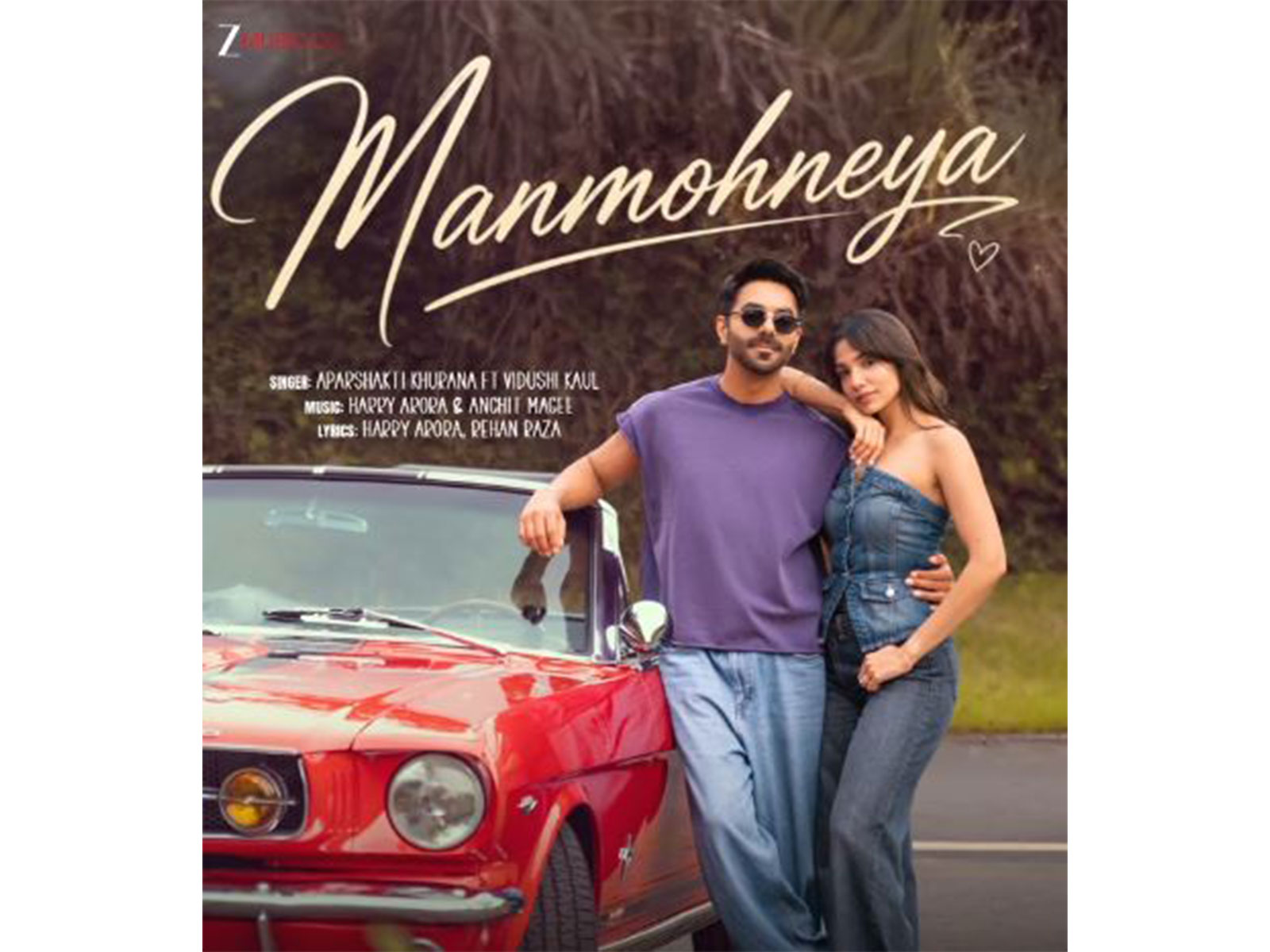 Poster of Manmohneya (Image source: Zee Music)