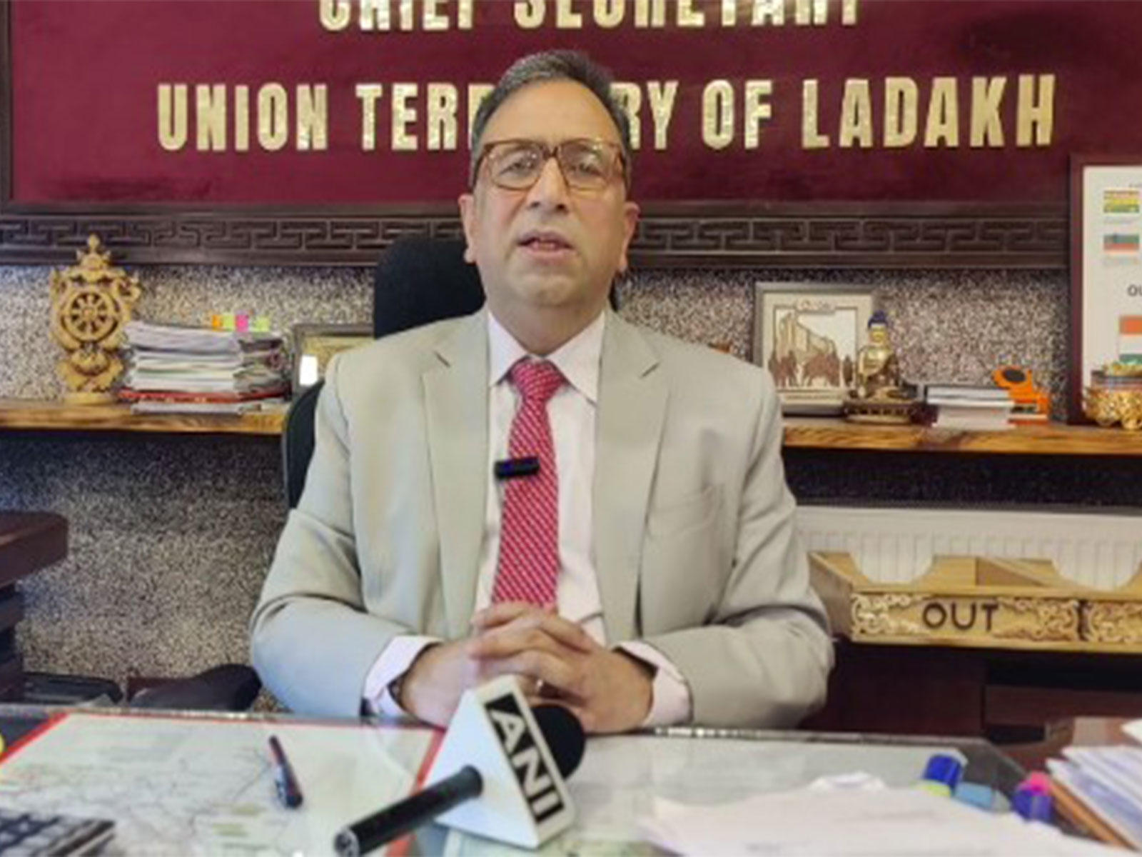Ladakh's Chief Secretary Ashish Kundra (Photo/ANI)