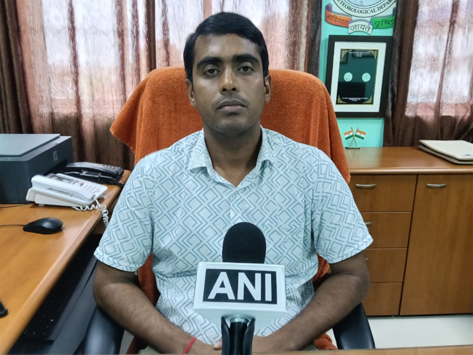 IMD Agartala Director Partha Roy (Photo/ANI)