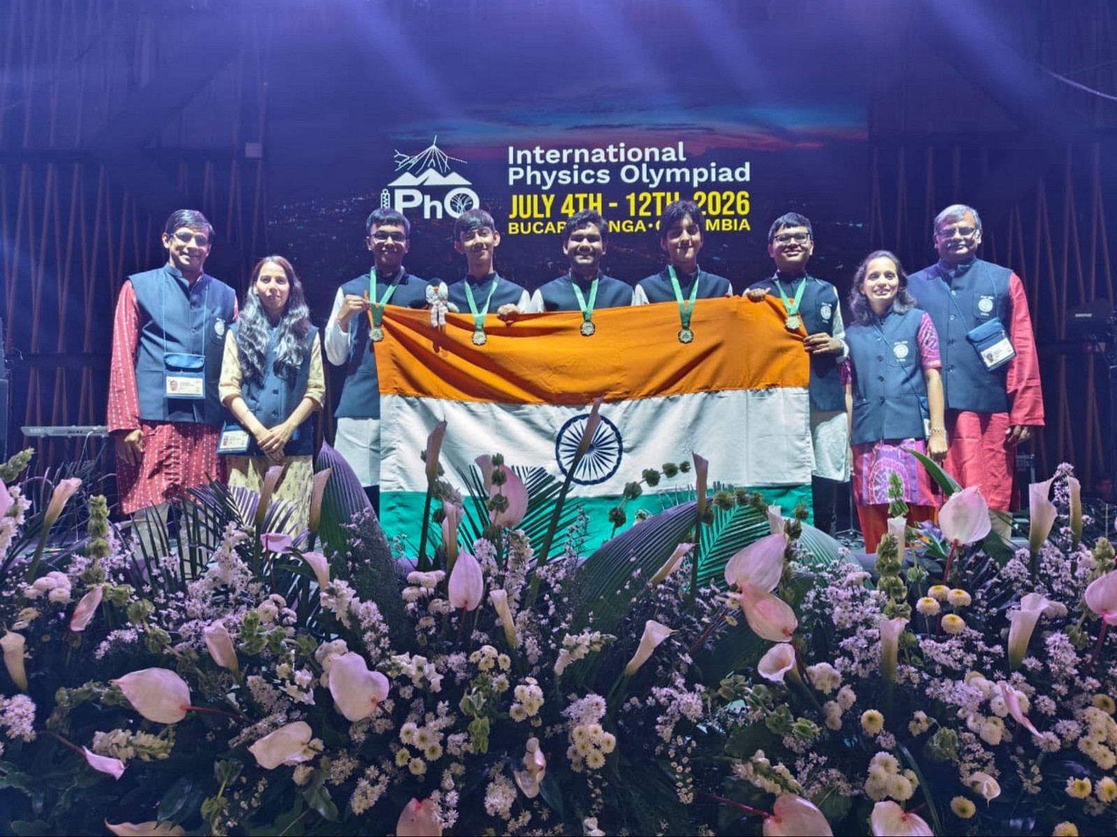 Gold medalists in the International Physics Olympiad (Photo: X@/PmargheritaBJP) Gold medalists in the International Physics Olympiad (Photo: X@/PmargheritaBJP)