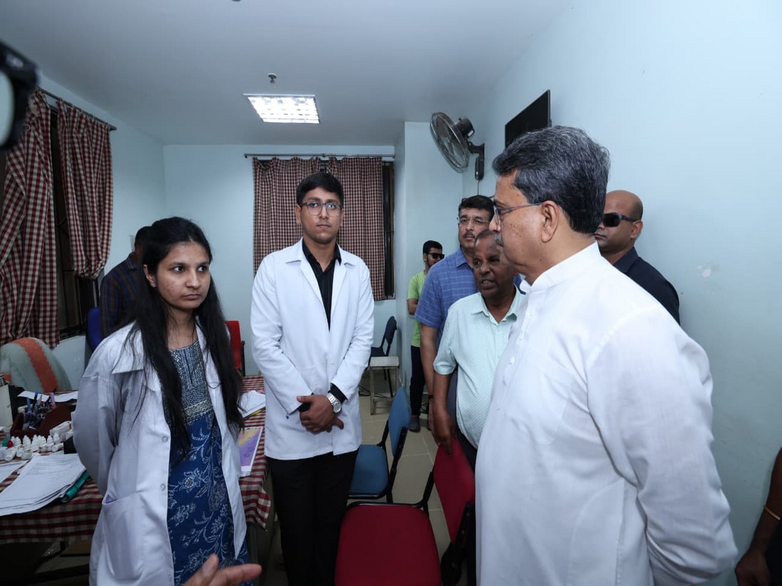 Tripura CM conducts surprise inspection at GB Pant Hospital (Photo/ANI)