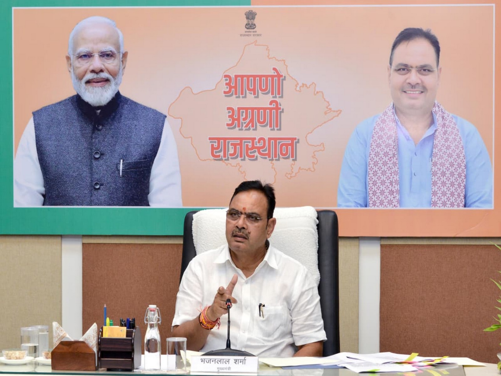 Rajasthan Chief Minister Bhajan Lal Sharma (Photo/ANI) Rajasthan Chief Minister Bhajan Lal Sharma (Photo/ANI)