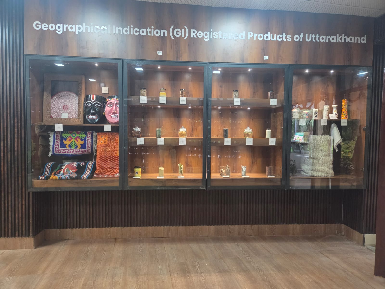 First Gallery of Geographical Indicators (GI) products of Uttarakhand has been established in Haldwani (Photo/ANI)