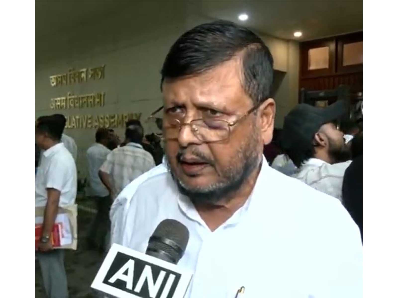 Wazed Ali Choudhury, LoP in Assam Legislative Assembly and Congress leader (Photo/ANI)