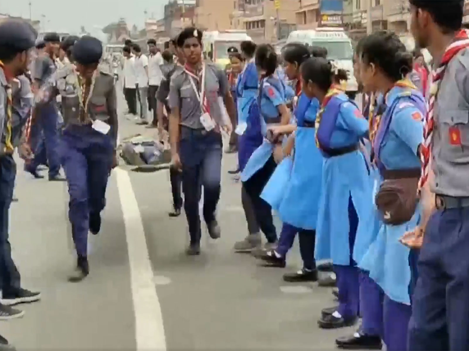 Multi-agency mock drill held in Puri ahead of Jagannath Rath Yatra (Photo/ANI)