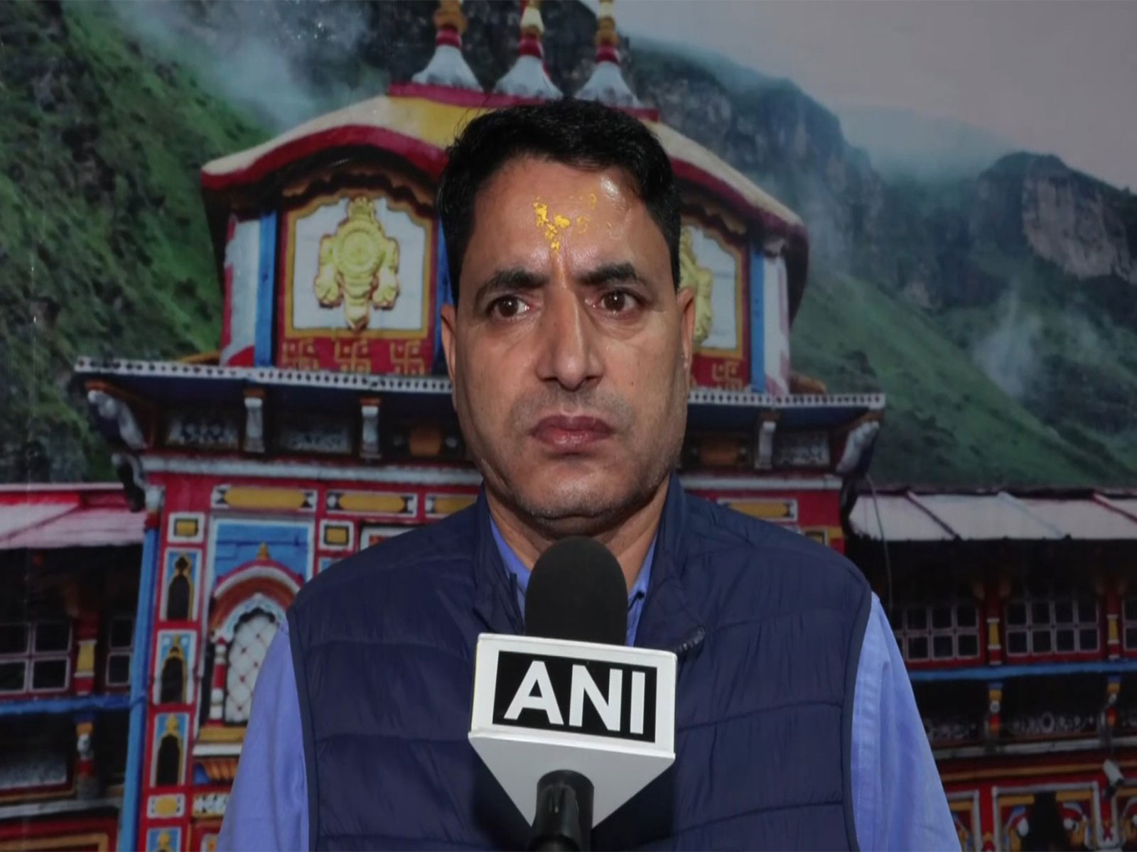 Sohan Singh Rangad, CEO, Badrinath-Kedarnath Temple Committee (BKTC) (Photo/ANI)