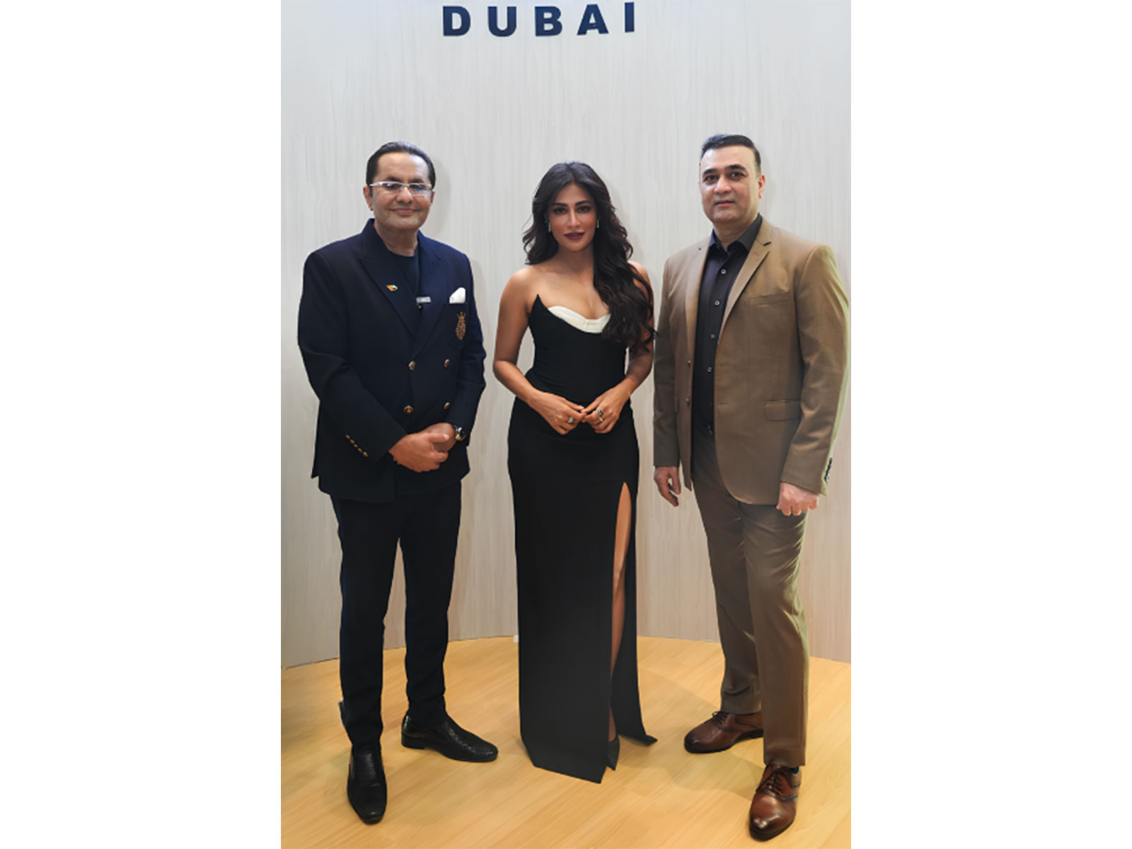 Rizwan Sajan, Founder and Chairman - Danube Properties, Actress Chitrangada Singh, Abdul Majid Khan, Group CEO & MD - NKN Media Rizwan Sajan, Founder and Chairman - Danube Properties, Actress Chitrangada Singh, Abdul Majid Khan, Group CEO & MD - NKN Media