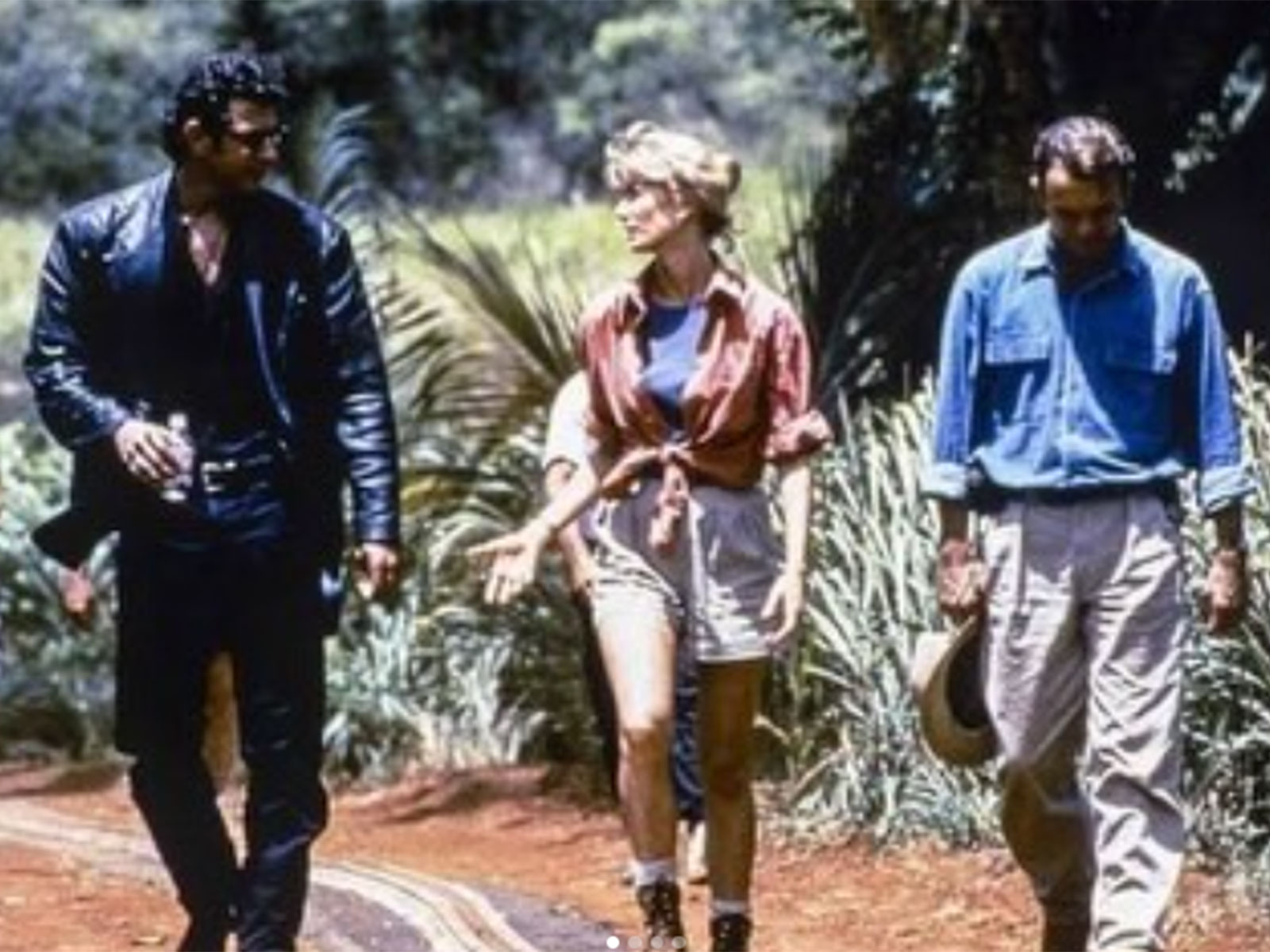 A still from the 1993 'Jurassic Park' (Photo/Instagram/@jeffgoldblum) A still from the 1993 'Jurassic Park' (Photo/Instagram/@jeffgoldblum)