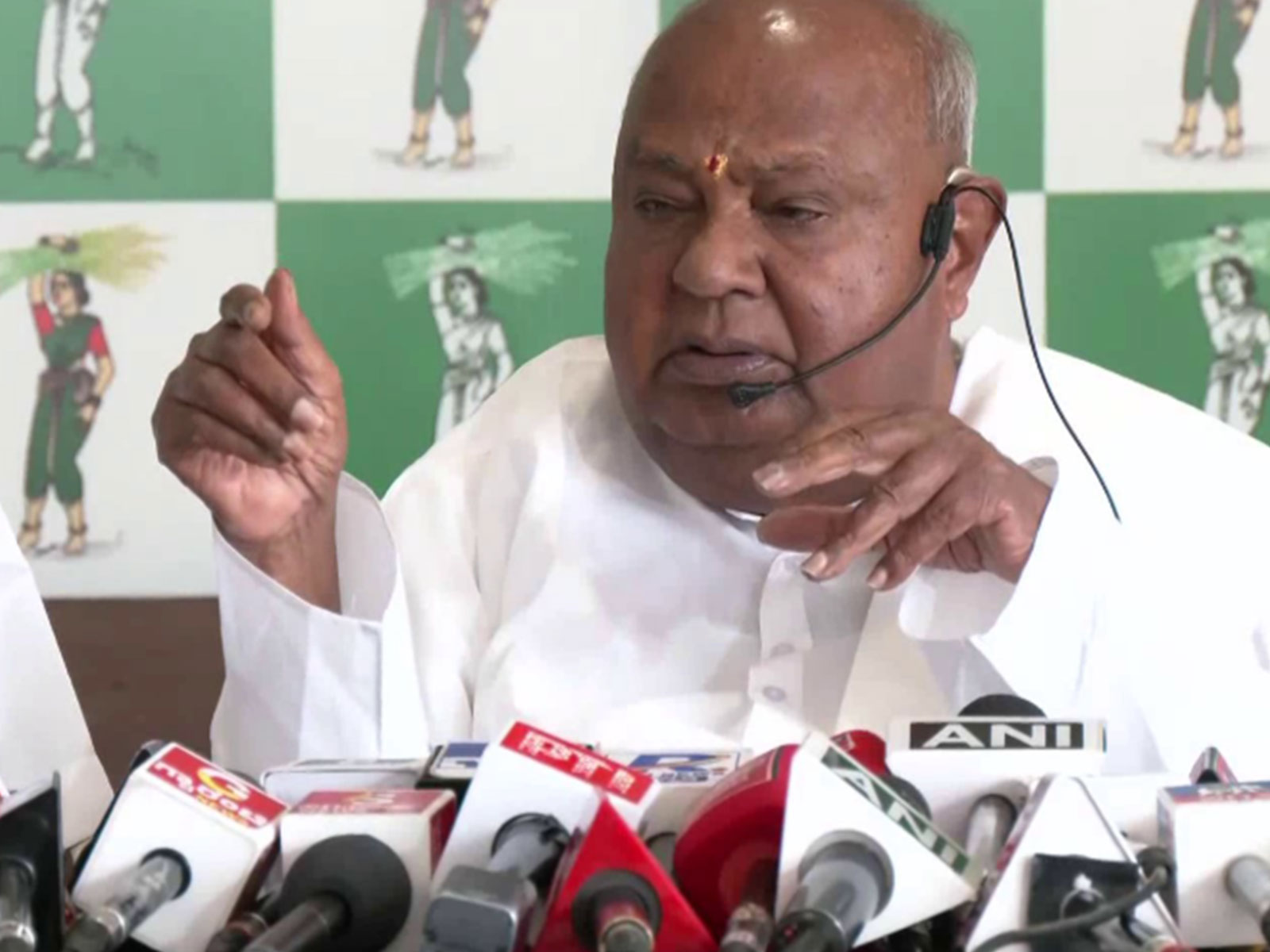 Former Prime Minister HD Deve Gowda (Photo/ANI)