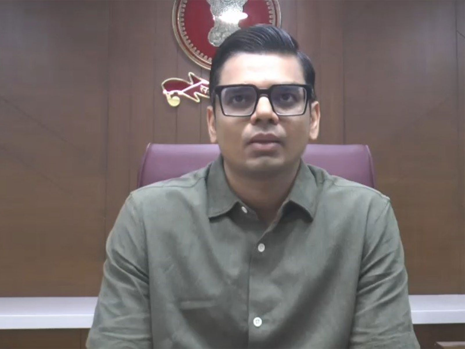 Banaskantha Collector Mihir Pravinkumar Patel (Photo/Gujarat Information Department) Banaskantha Collector Mihir Pravinkumar Patel (Photo/Gujarat Information Department)