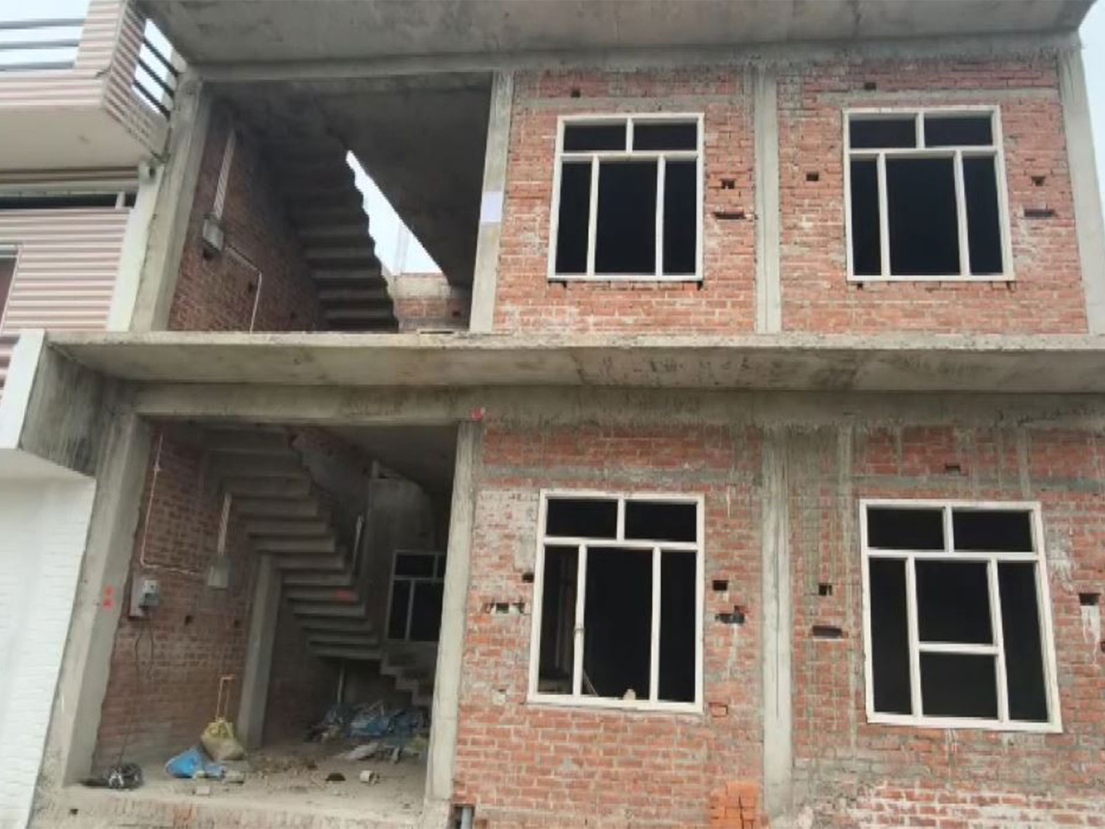 Newly constructed house of Lavkush Mishra (Photo/ANI)