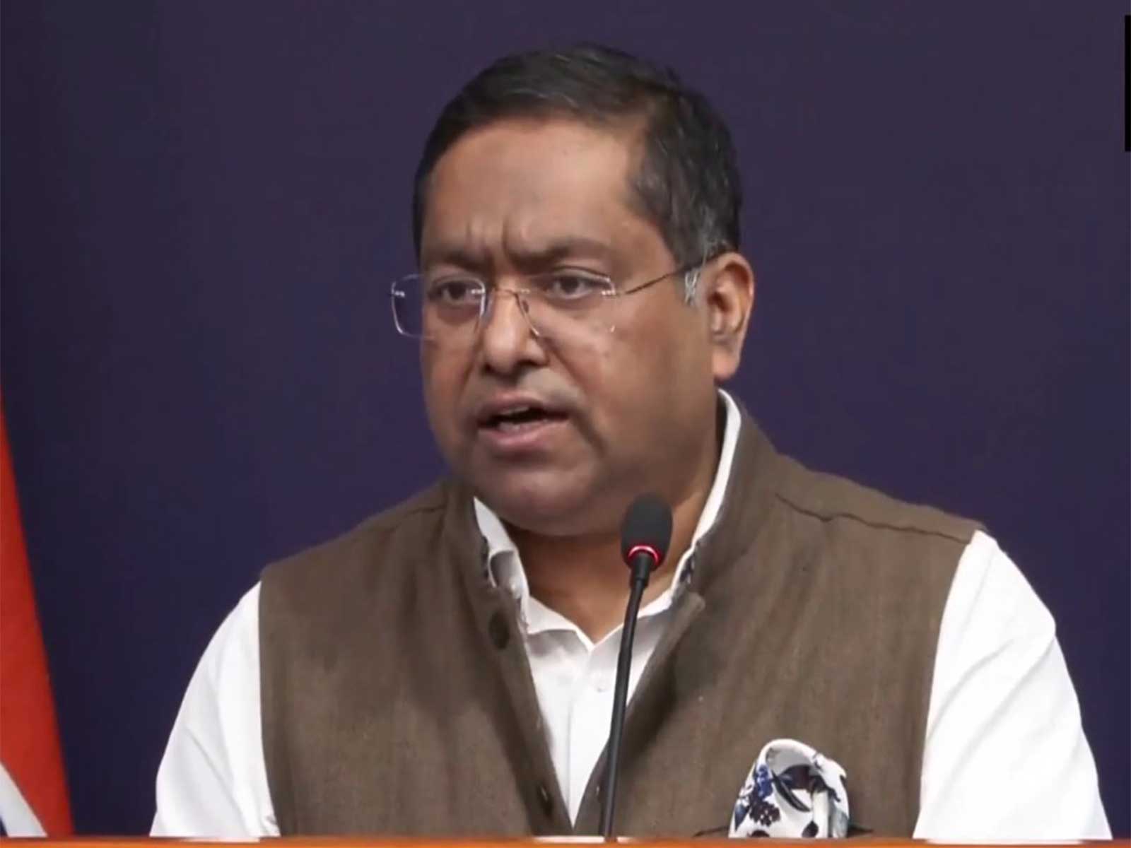Ministry of External Affairs spokesperson Randhir Jaiswal (Photo/ANI) Ministry of External Affairs spokesperson Randhir Jaiswal (Photo/ANI)
