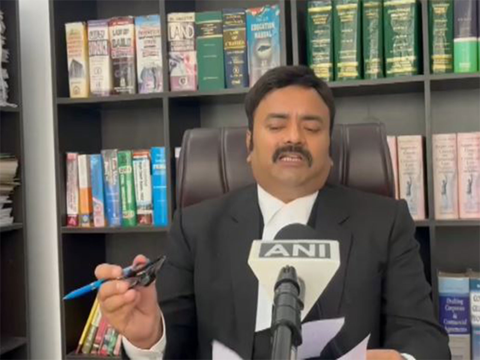 Samajwadi Advocates Association President Krishna Kanhaiya Pal (Photo/ANI)