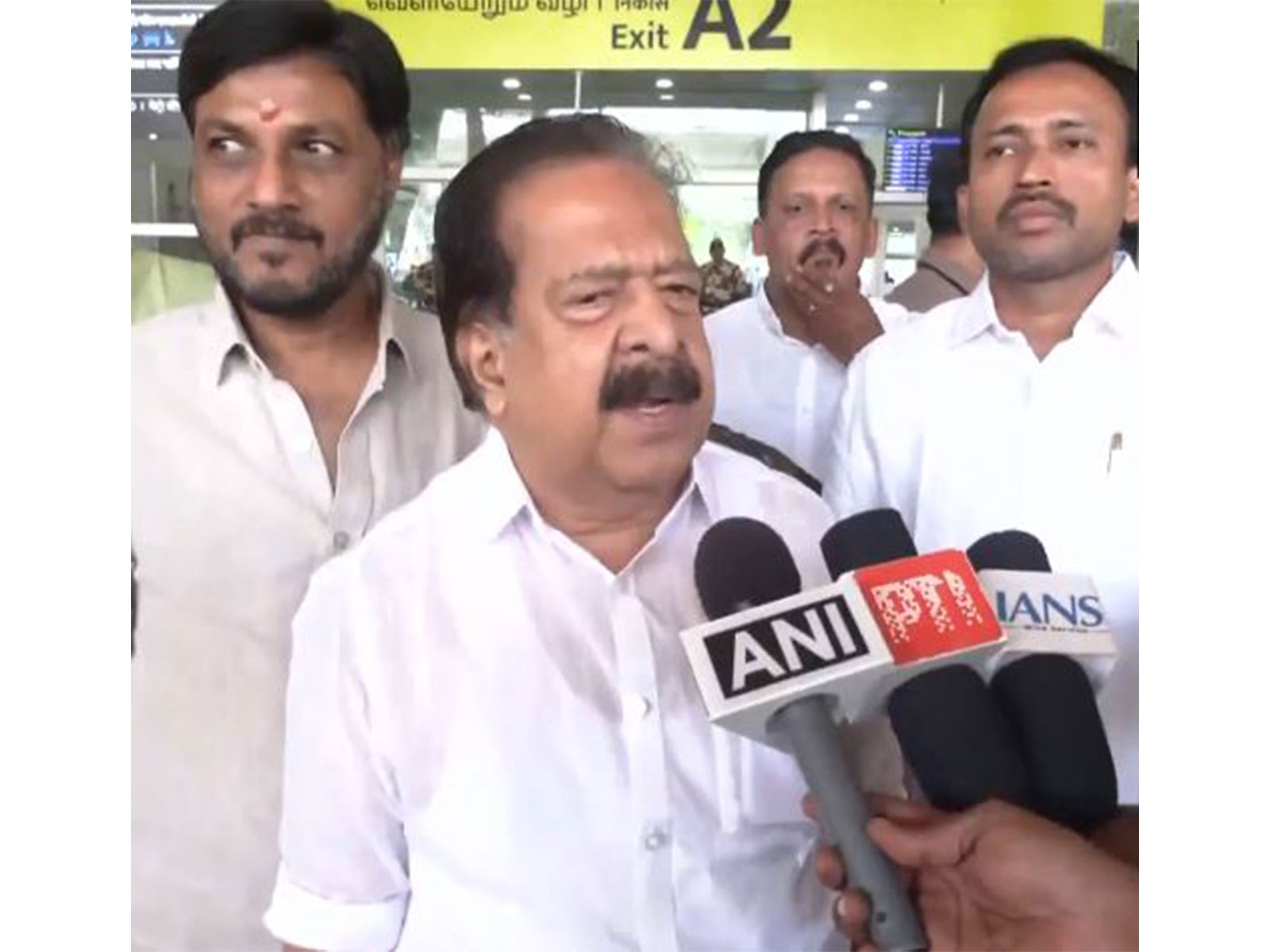 Keralam Home Minister Ramesh Chennithala (Photo/ANI)