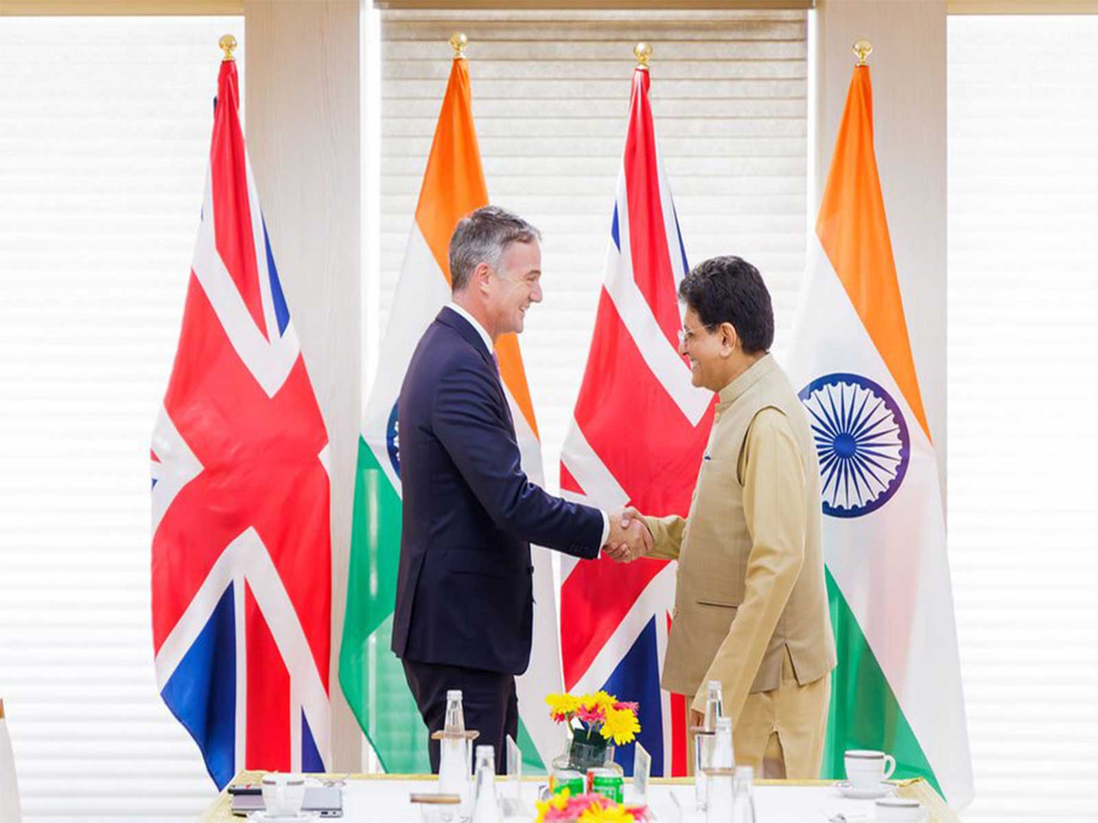 UK officials laud Piyush Goyal’s “Shah Rukh Khan-like” negotiating skills (File Photo-ANI)