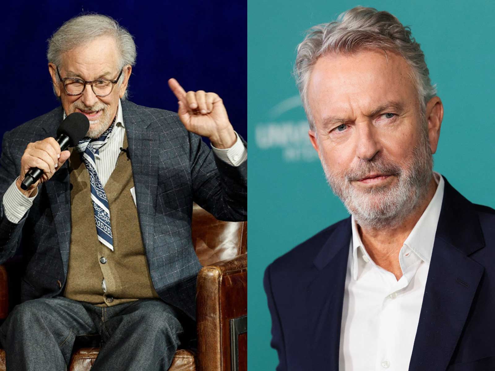 Steven Spielberg remembers Sam Neill (File photo/Reuters) Steven Spielberg remembers Sam Neill (File photo/Reuters)
