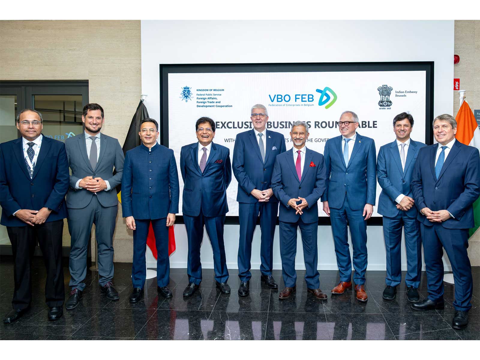 India-EU Business Roundtable (Photo/X@DrSJaishankar) India-EU Business Roundtable (Photo/X@DrSJaishankar)