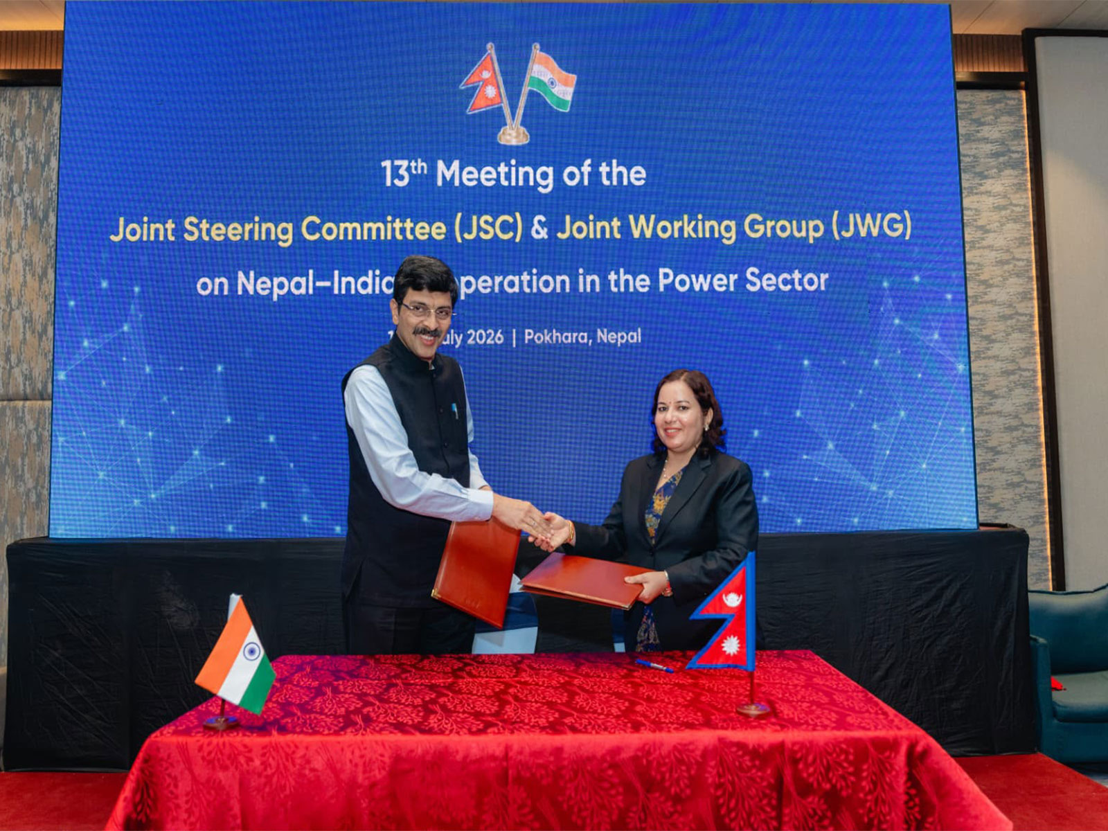 India-Nepal meeting on cooperation in power sector (Photo/X@IndiainNepal) India-Nepal meeting on cooperation in power sector (Photo/X@IndiainNepal)