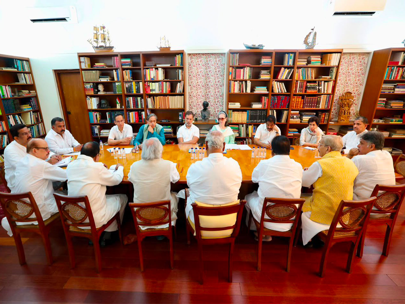 Congress Parliamentary Party holds meeting under chairpersonship of CPP Chairperson Sonia Gandhi. (Photo:X@kharge) Congress Parliamentary Party holds meeting under chairpersonship of CPP Chairperson Sonia Gandhi. (Photo:X@kharge)