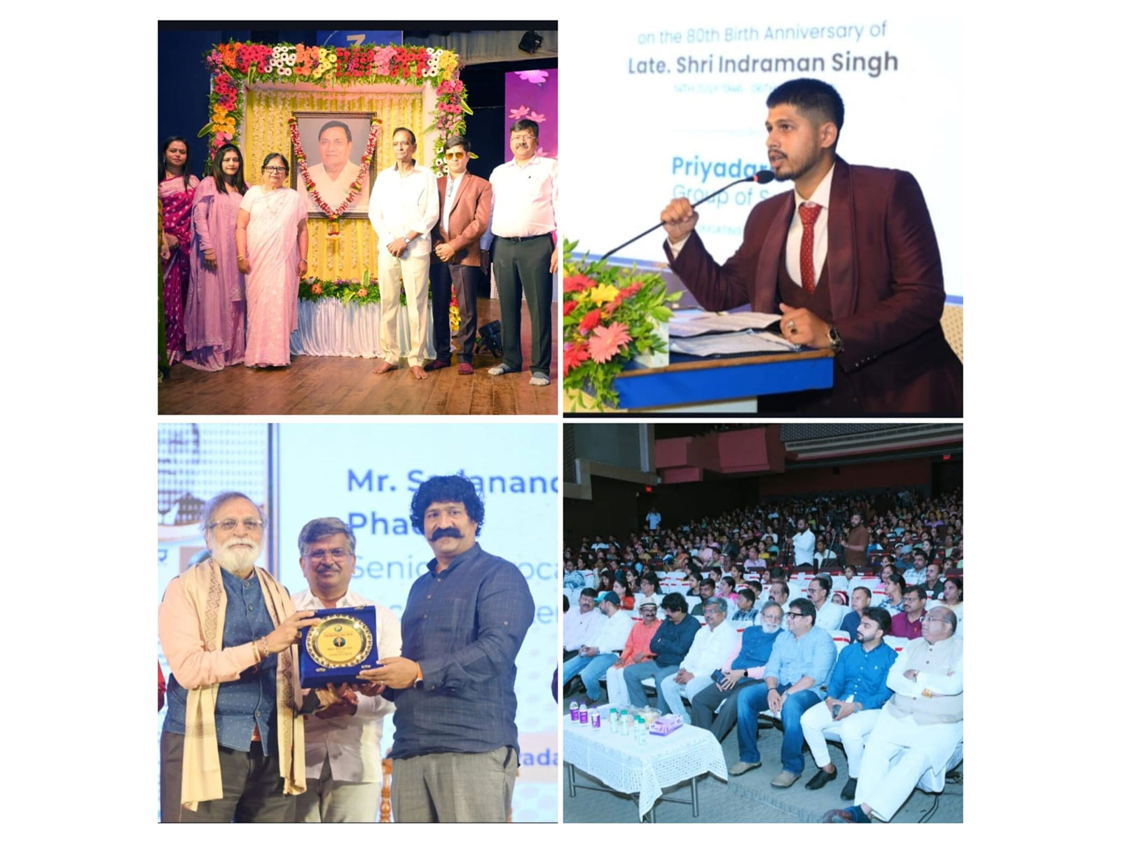 Priyadarshani Group of School celebrated 43rd Founders’ Day, honoured Samajratna 2026 awardees
