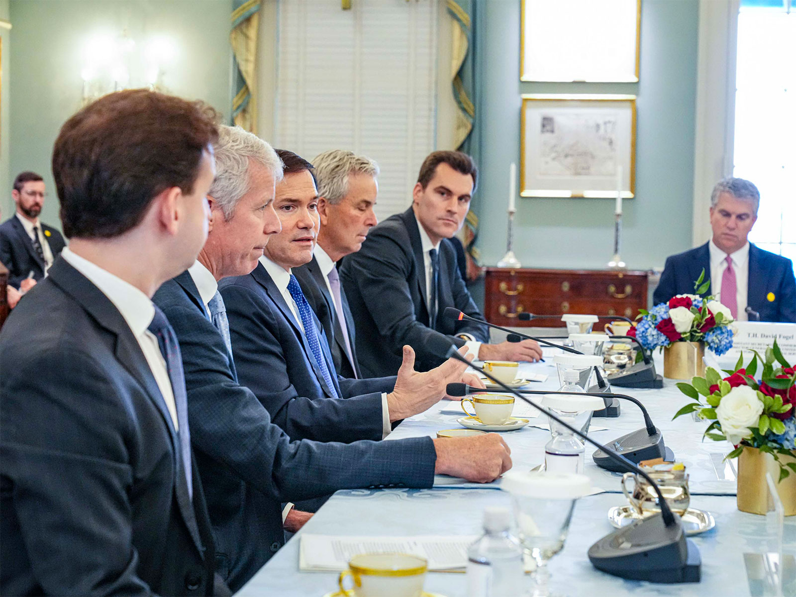 US Secretary of State Marco Rubio leads first meeting of Economic Diplomacy Action Group (Photo/X@SecRubio) US Secretary of State Marco Rubio leads first meeting of Economic Diplomacy Action Group (Photo/X@SecRubio)