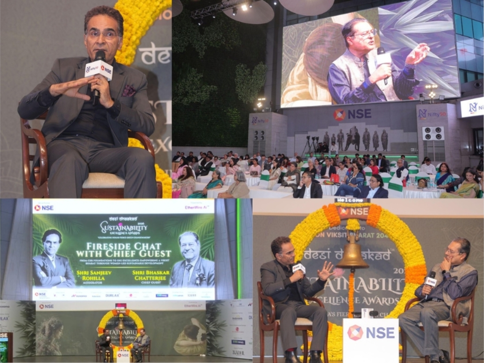 A glimpse from the DesiDhaakad™ Sustainability Excellence Awards 2026 (DDSEA 2026) at NSE Mumbai A glimpse from the DesiDhaakad™ Sustainability Excellence Awards 2026 (DDSEA 2026) at NSE Mumbai