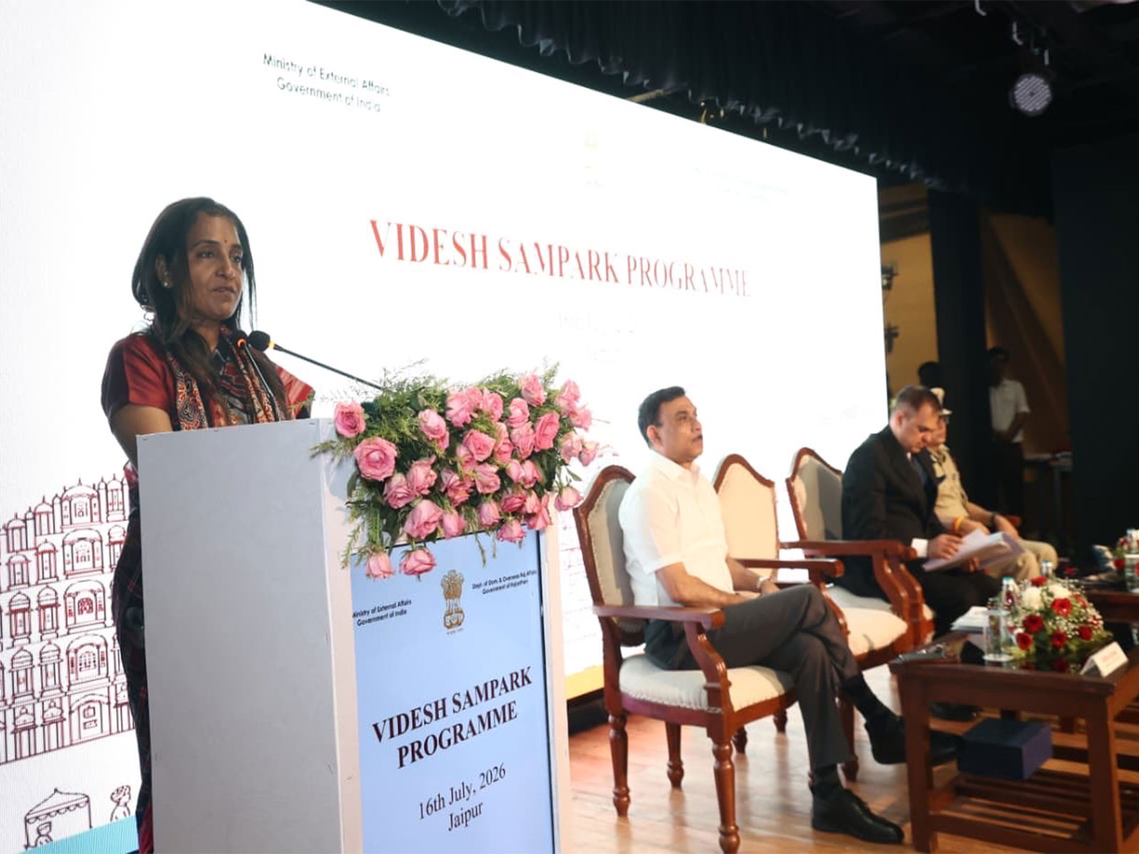 Visuals from the Videsh Sampark Programme organised by MEA in collaboration with Rajasthan governemnt (Photo/X/@MEAIndia) Visuals from the Videsh Sampark Programme organised by MEA in collaboration with Rajasthan governemnt (Photo/X/@MEAIndia)
