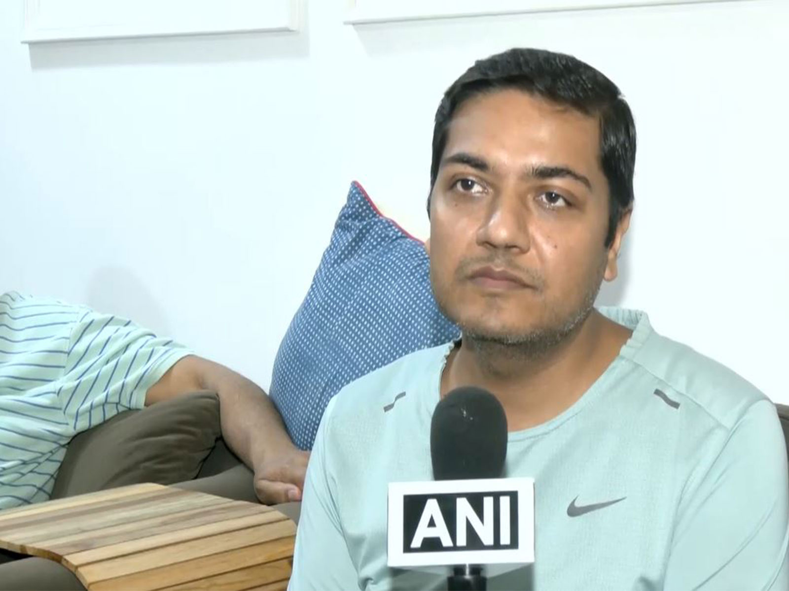 Father of Chembur tree collapse victim, Gaurav Shrivastava (Photo/ANI) Father of Chembur tree collapse victim, Gaurav Shrivastava (Photo/ANI)