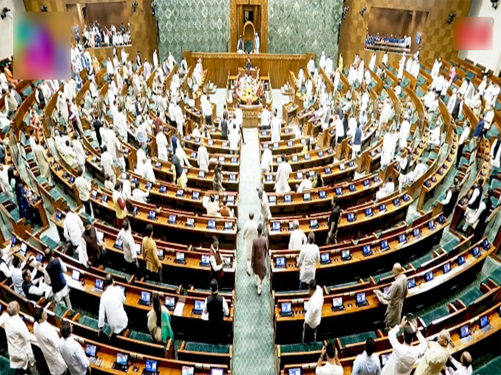 Visual from Lok Sabha (File photo/ANI)