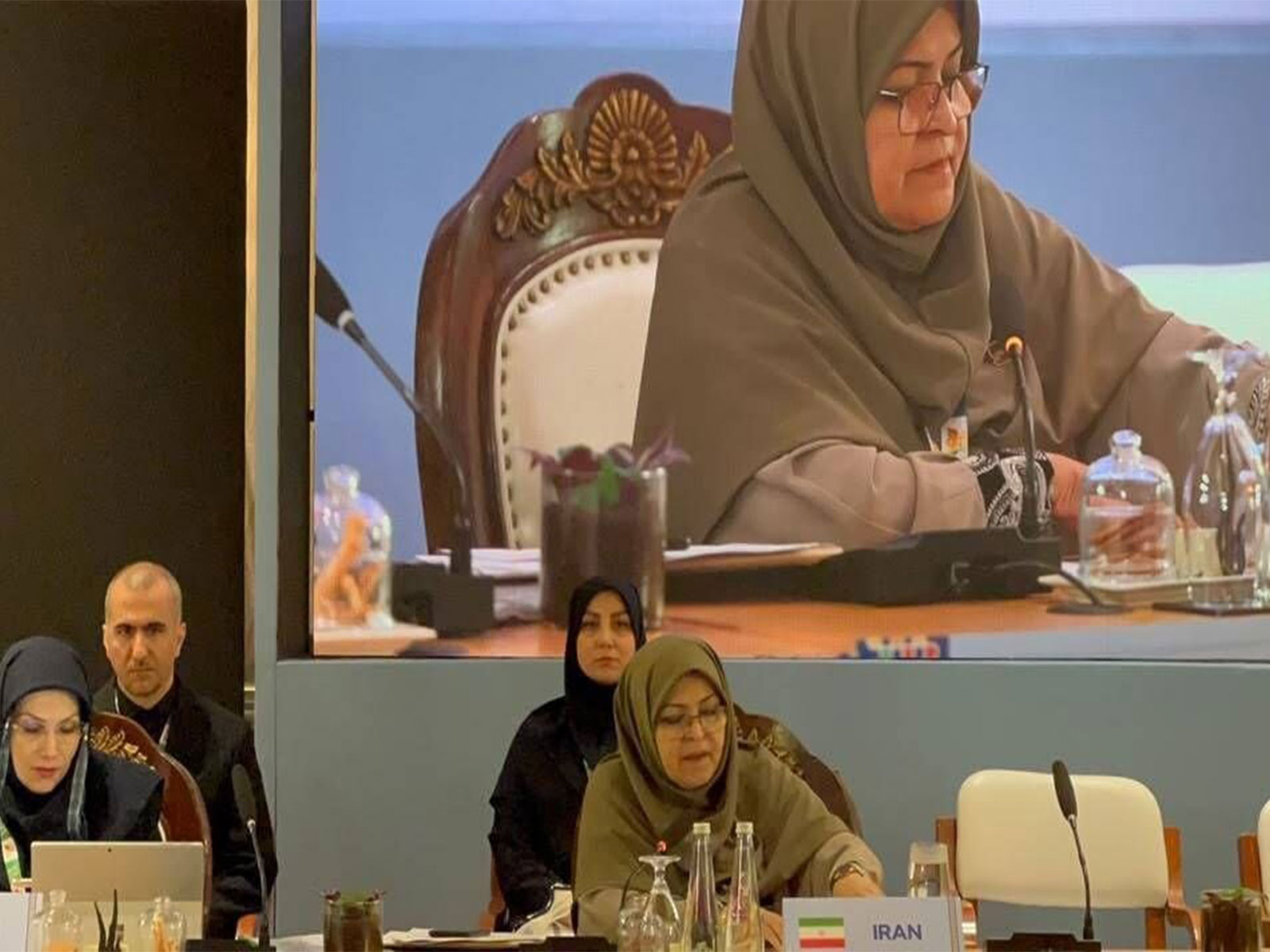 Dr Farzaneh Ansari, Vice President of Iran and Head of National Standards Organization of Iran (INSO) (Photo/X/@Iran_in_India) Dr Farzaneh Ansari, Vice President of Iran and Head of National Standards Organization of Iran (INSO) (Photo/X/@Iran_in_India)