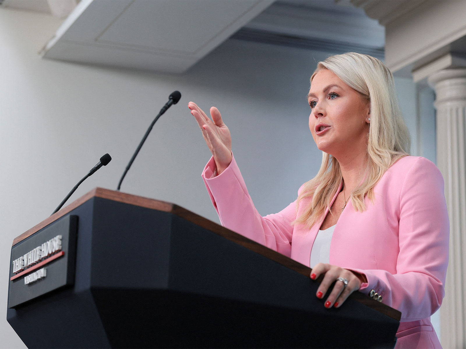 White House Press Secretary Karoline Leavitt (Photo/Reuters) White House Press Secretary Karoline Leavitt (Photo/Reuters)