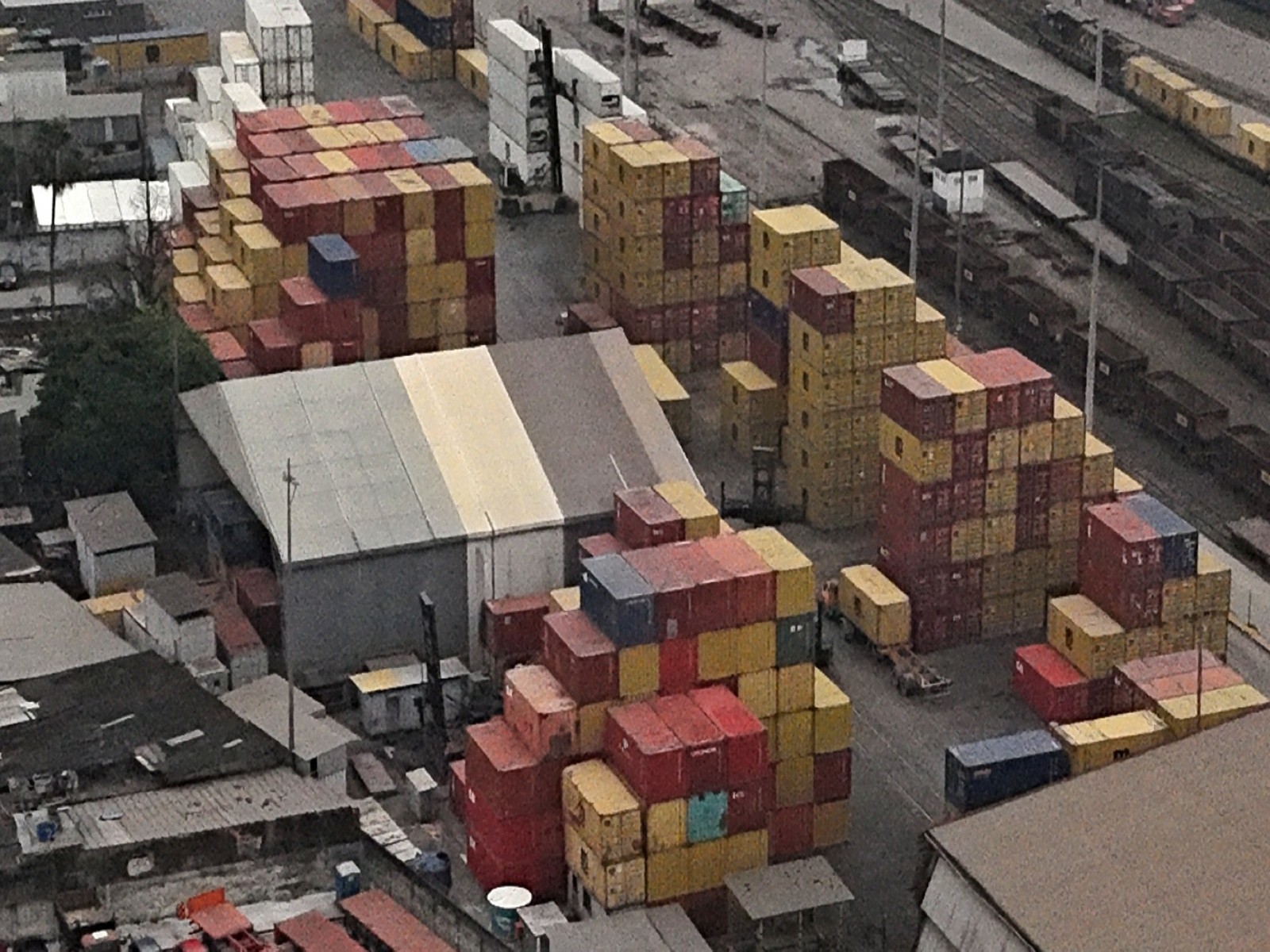 A file photo of containers at a storage near Rio de Janeiro's port, Brazil (Photo/Reuters)
