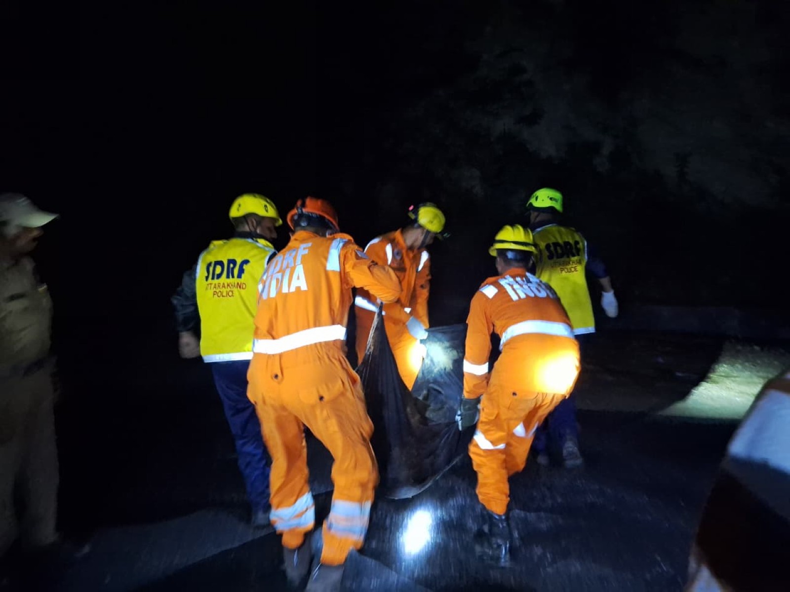 Visual from the spot of the incident (Photo/SDRF) Visual from the spot of the incident (Photo/SDRF)
