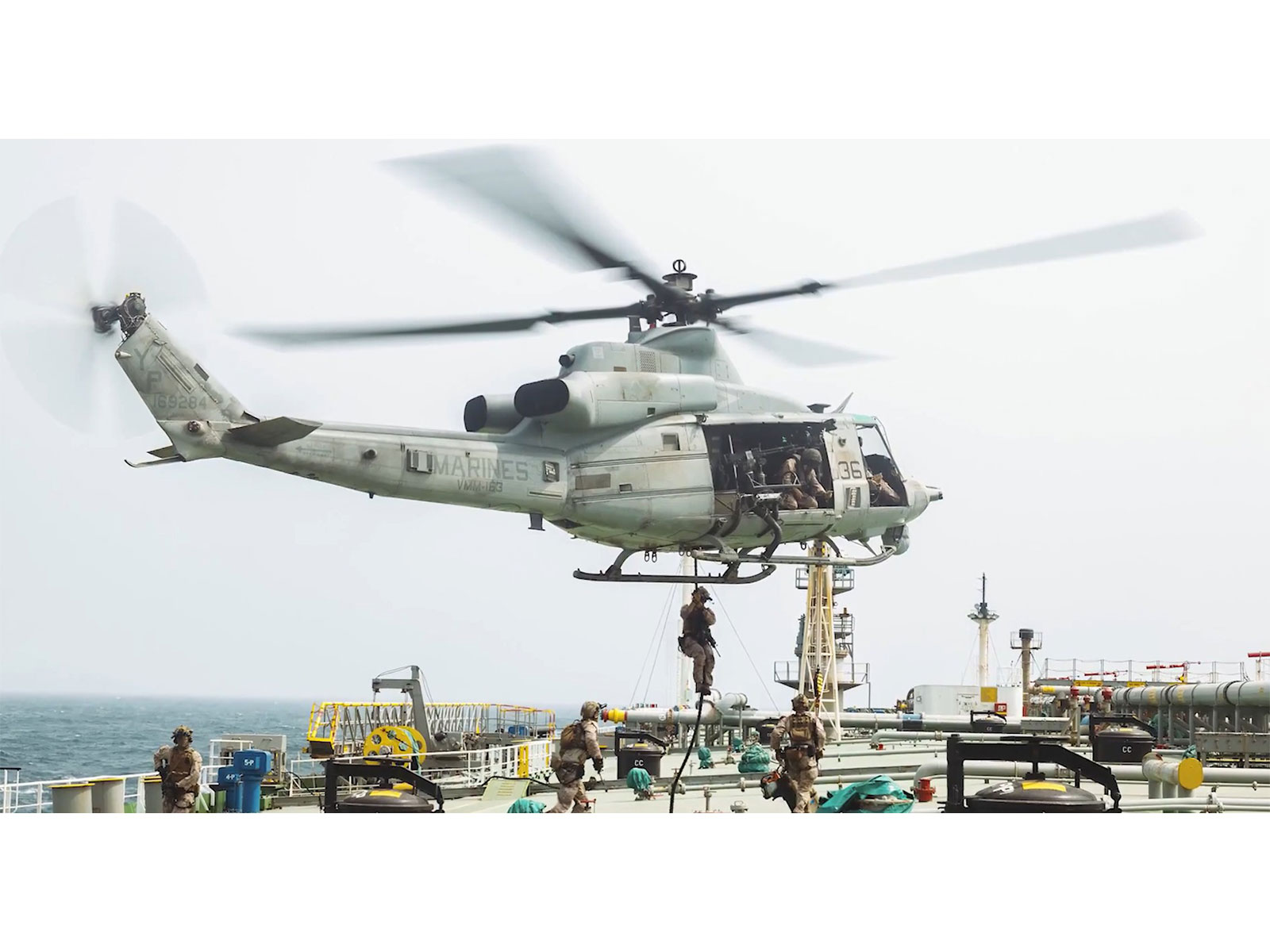 US boards M/T Wen Yao vessel in Gulf of Oman (Photo/X/@CENTCOM) US boards M/T Wen Yao vessel in Gulf of Oman (Photo/X/@CENTCOM)