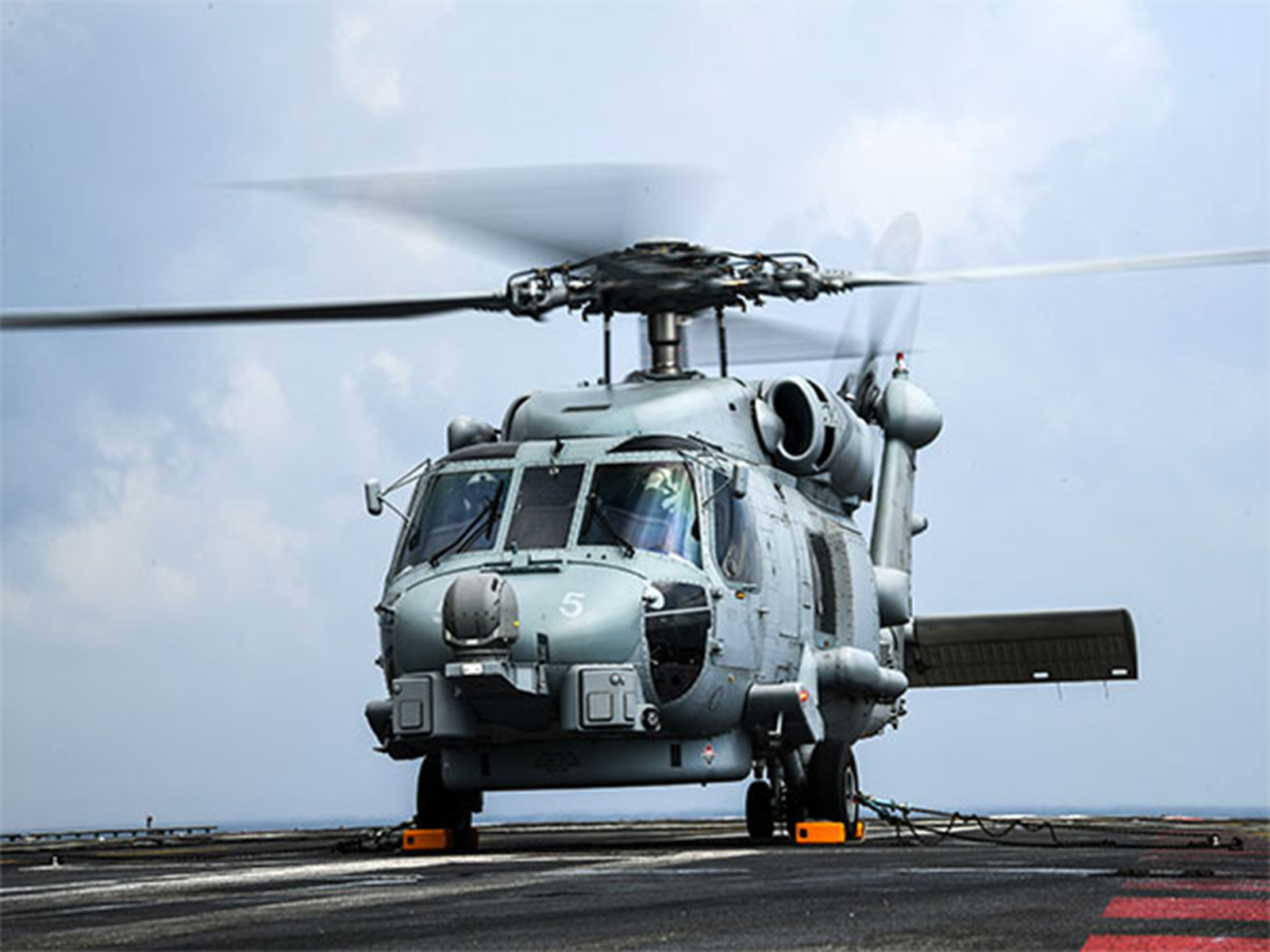 Indian Navy's MH 60R 'Seahawk' multi-role helicopter (File Photo/PIB) Indian Navy's MH 60R 'Seahawk' multi-role helicopter (File Photo/PIB)