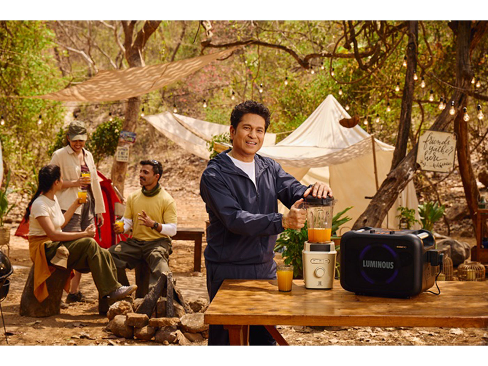 Luminous Launches Edge Portable Power Station with Brand Film Featuring Sachin Tendulkar Luminous Launches Edge Portable Power Station with Brand Film Featuring Sachin Tendulkar