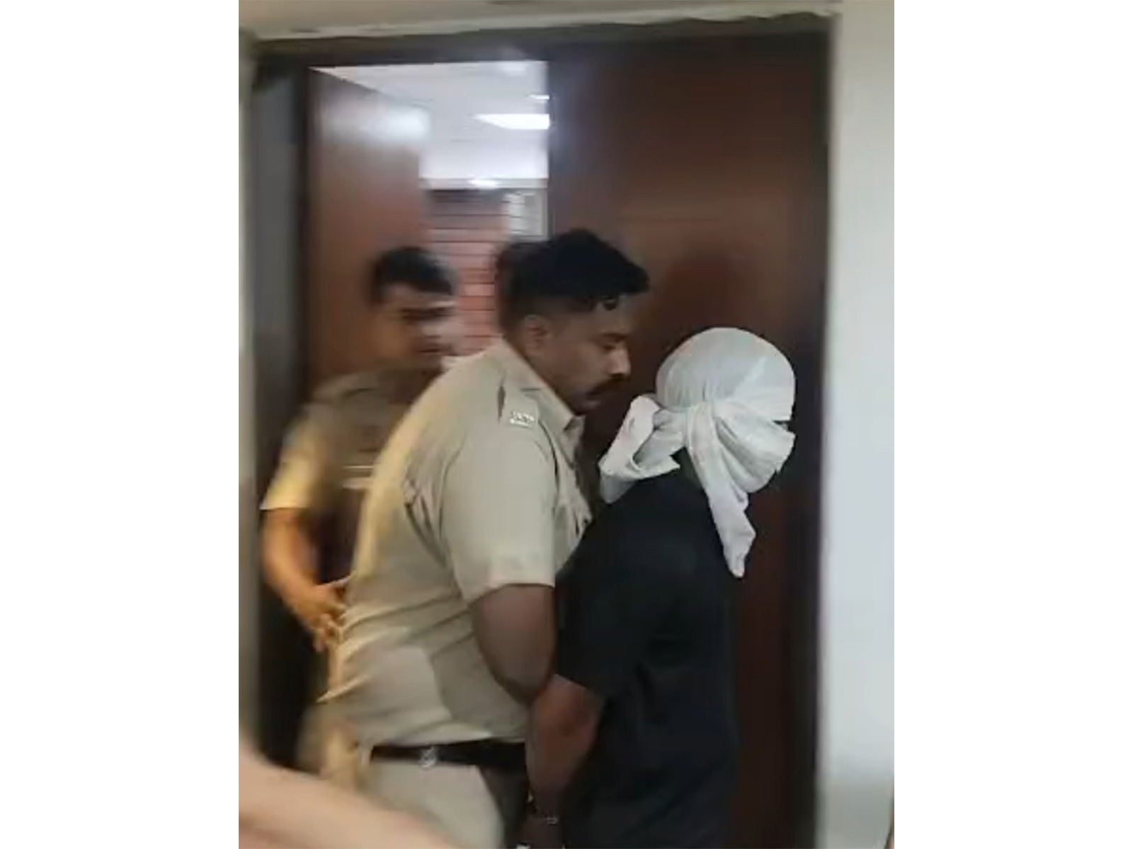Rahul Meena, alleged accused in Police Custody (File Photo/ANI)