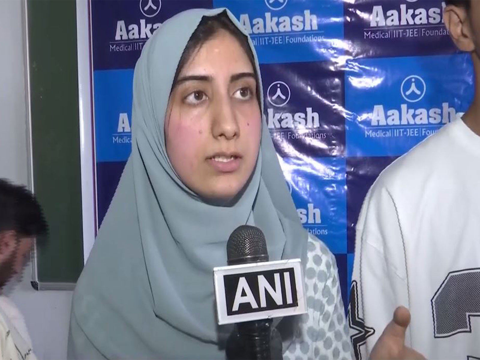 Jammu and Kashmir NEET UG-2026 topper Hadiya Nisar (Photo/ANI)