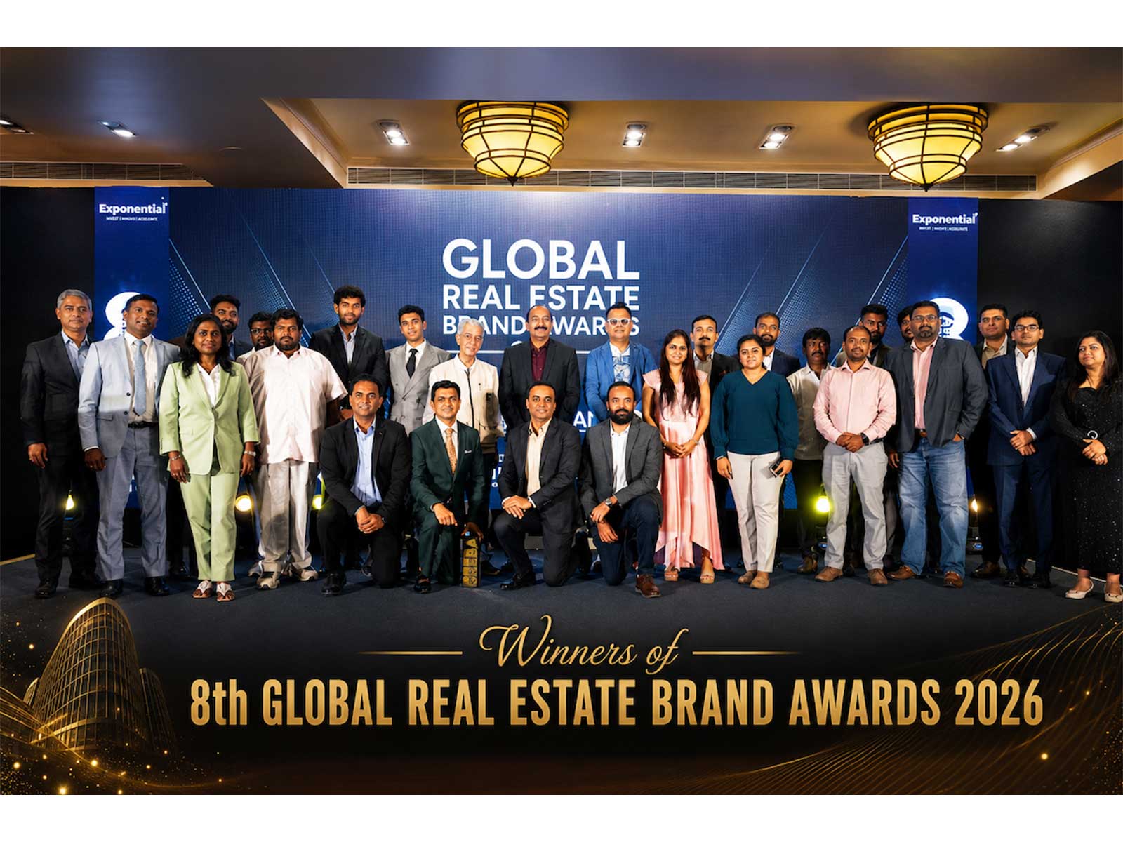 Winners celebrate at the 8th Global Real Estate Brand Awards 2026. Winners celebrate at the 8th Global Real Estate Brand Awards 2026.