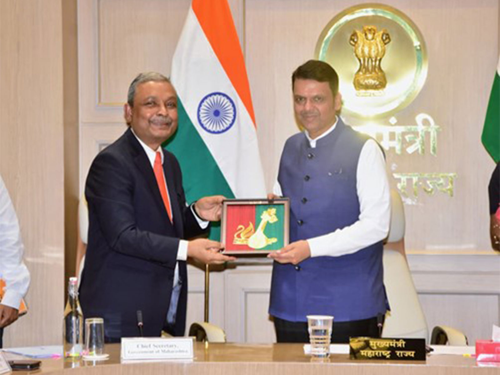 I&B Secretary and Maharashtra CM Devendra Fadnavis hold preliminary meeting on Waves 2027 preparation (Photo/PIB)