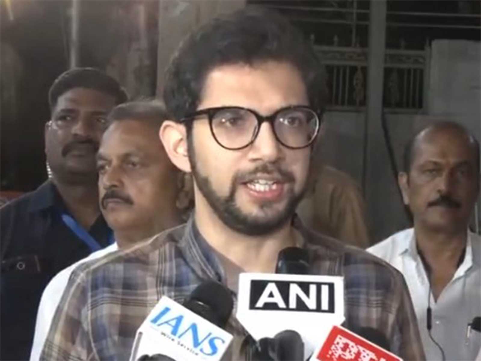 Shiv Sena (UBT) leader Aaditya Thackeray (Photo/ANI)
