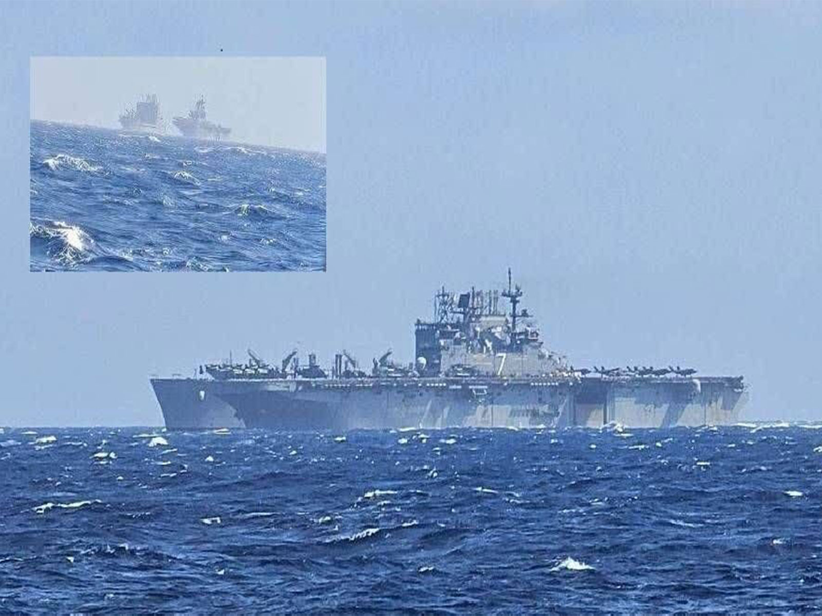 IRGC Navy says CENTCOM's naval units under Iran's supervision (Photo/X@niroo_daryayi)