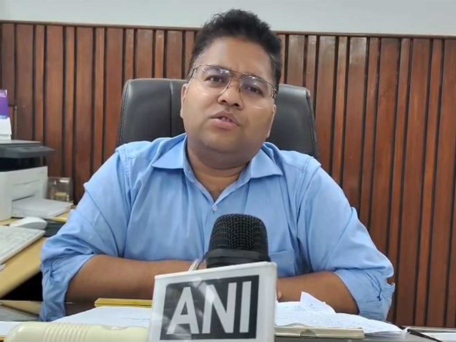 Rudraprayag District Magistrate Vishal Mishra (Photo/ANI) Rudraprayag District Magistrate Vishal Mishra (Photo/ANI)