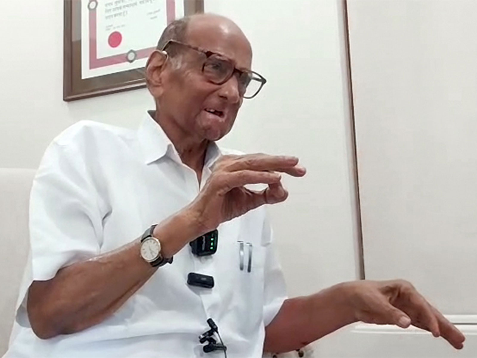 Nationalist Congress Party (Sharadchandra Pawar) chief Sharad Pawar (File Photo/ANI) Nationalist Congress Party (Sharadchandra Pawar) chief Sharad Pawar (File Photo/ANI)