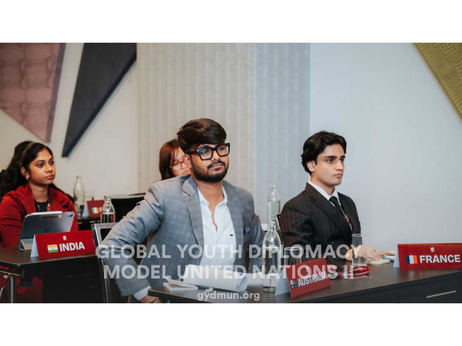 Galgotias University brings pride to India as Sahil Rana and Amaan Lone earn top honours at the GYDMUN in Malaysia Galgotias University brings pride to India as Sahil Rana and Amaan Lone earn top honours at the GYDMUN in Malaysia