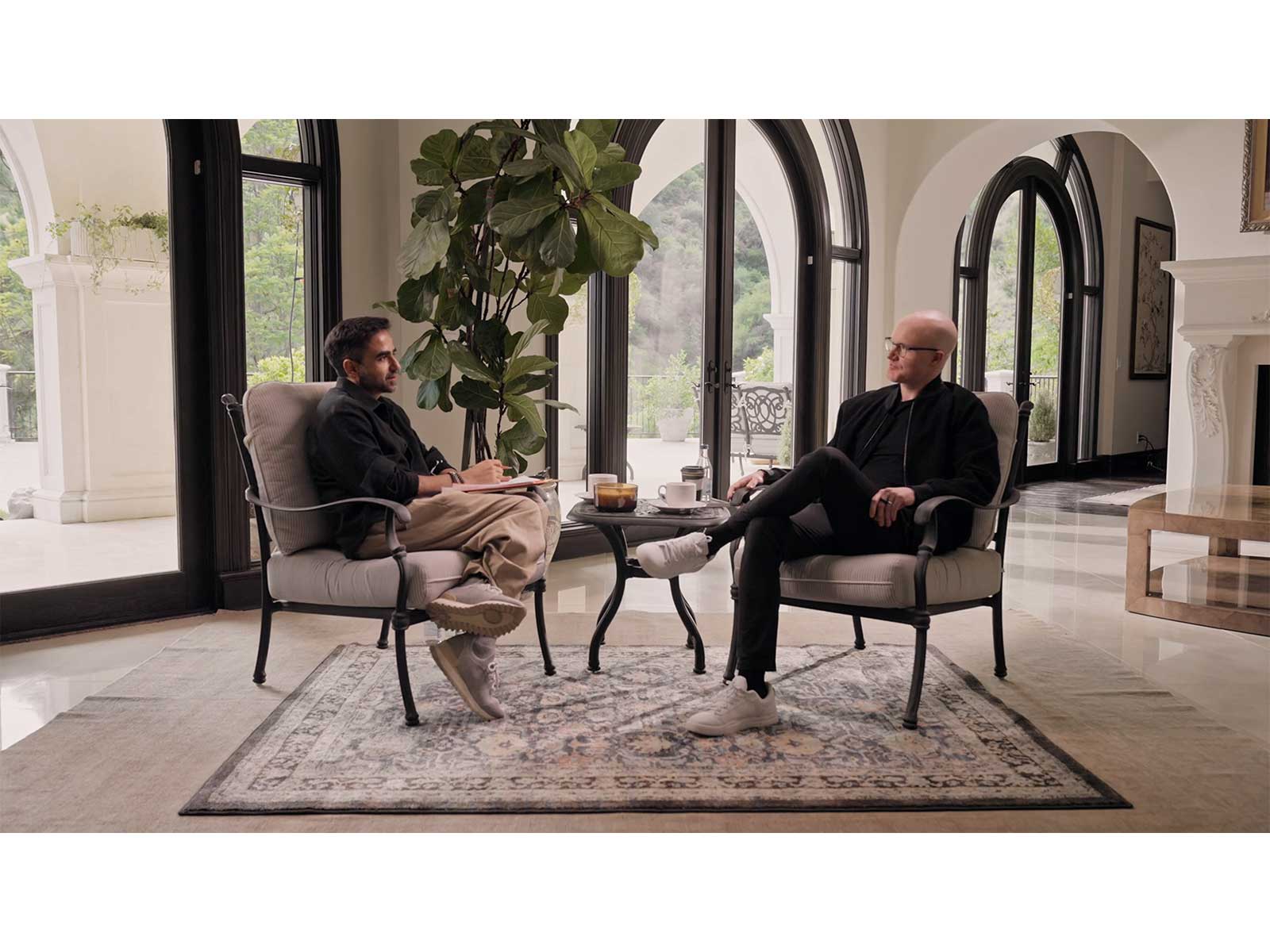 Brian Armstrong in podcast chat with Nikhil Kamath Brian Armstrong in podcast chat with Nikhil Kamath
