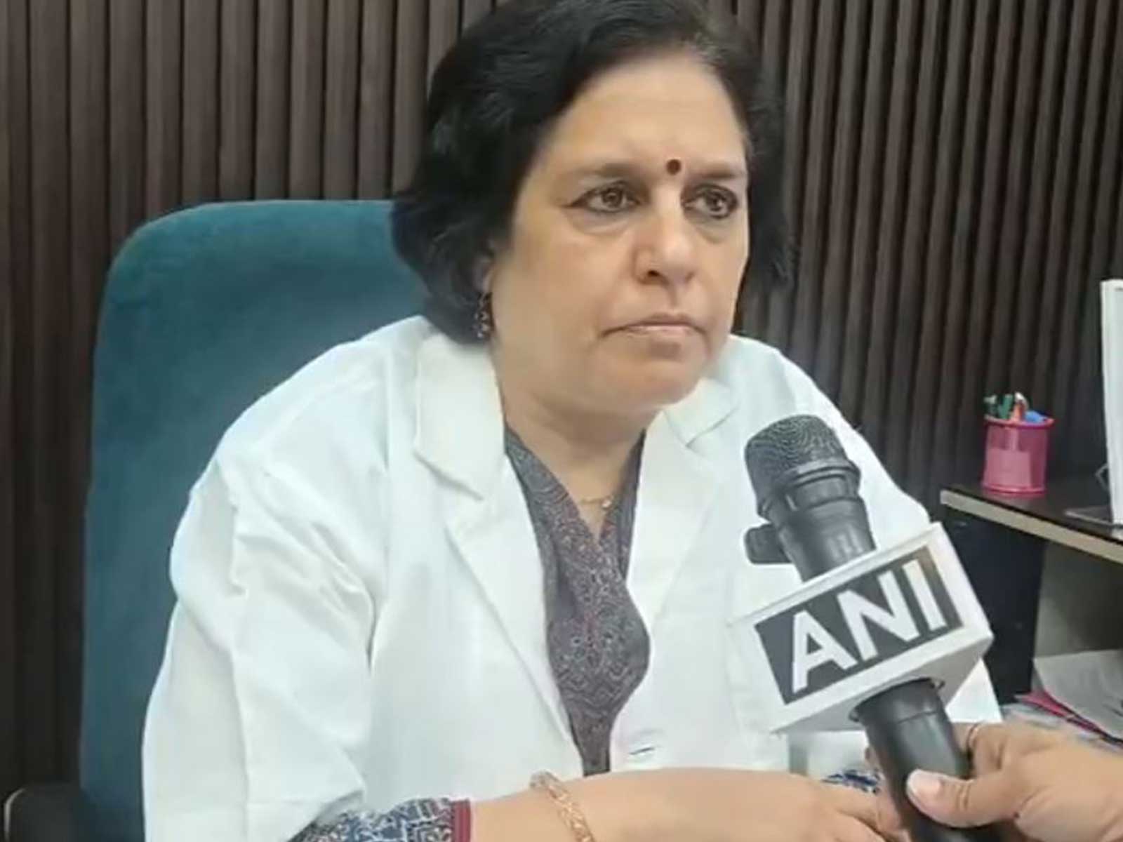 Dr Charu Bamba, Medical Superintendent, Safdarjung Hospital (Photo/ANI) Dr Charu Bamba, Medical Superintendent, Safdarjung Hospital (Photo/ANI)