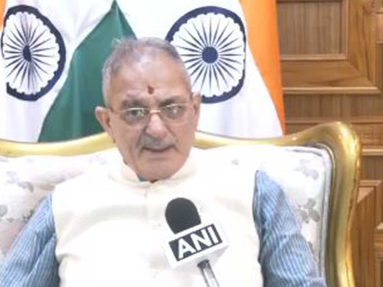 Himachal Pradesh governor Kavinder Gupta (Photo/ANI) Himachal Pradesh governor Kavinder Gupta (Photo/ANI)