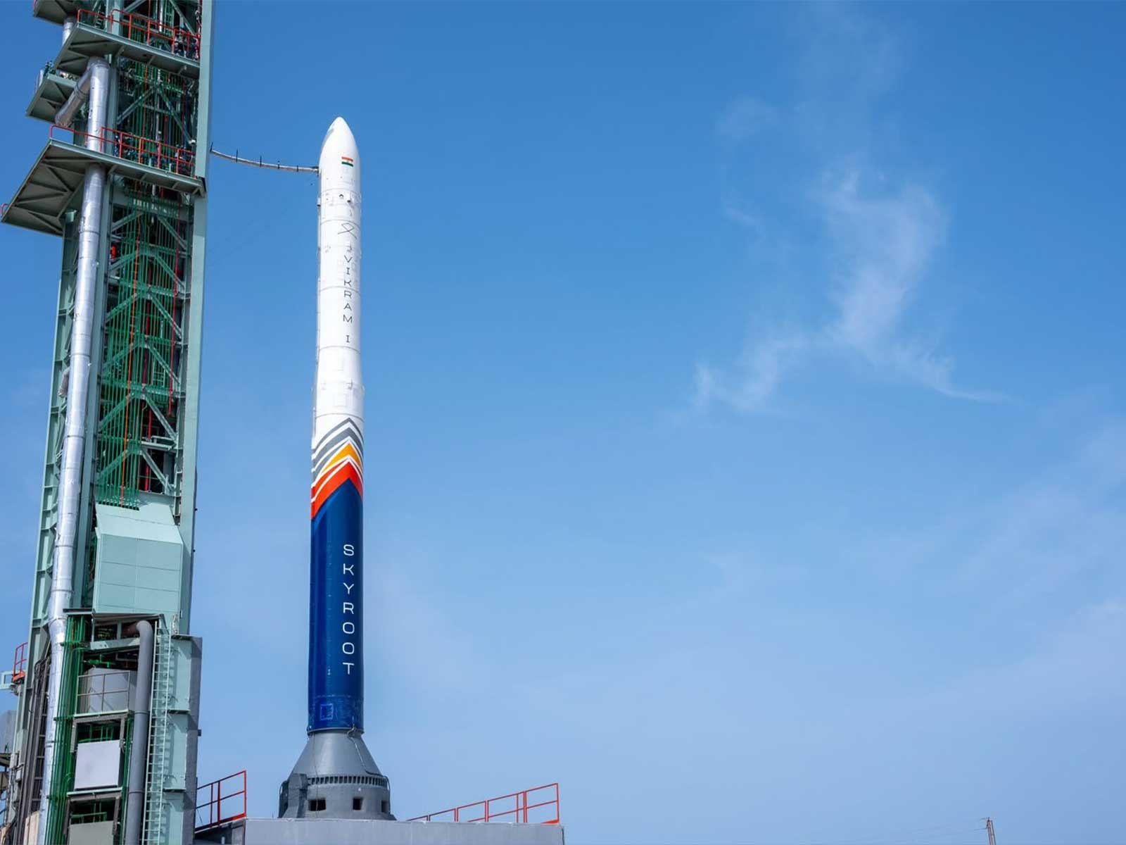 Vikram-1, Indiaโs first privately developed launch vehicle (Photo/X/ @narendramodi) Vikram-1, Indiaโs first privately developed launch vehicle (Photo/X/ @narendramodi)