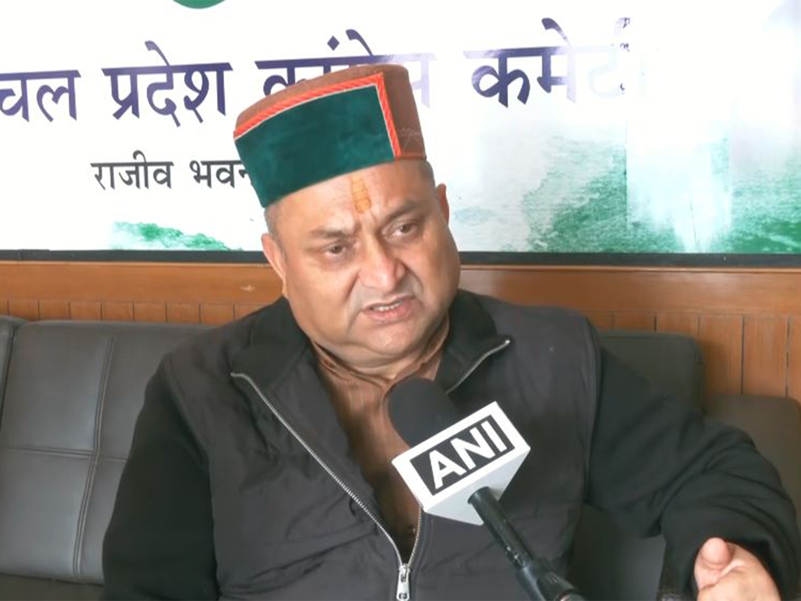 Himachal pradesh Congress Committee Chief Vinay Kumar (File photo/ANI)